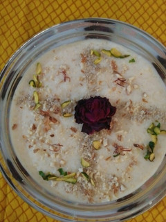 A picture of Traditional Rice kheer quick way.