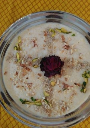 A picture of Traditional Rice kheer quick way.