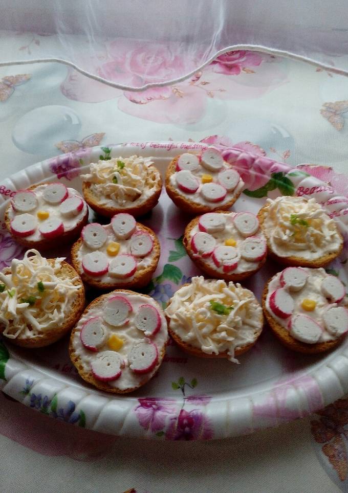 Канапе "Їжачки"