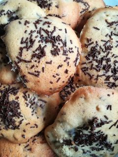 Una foto de Galletas de chocolate y nueces
