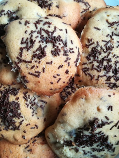 Una foto de Galletas de chocolate y nueces
