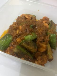 Foto resep Udang terong balado