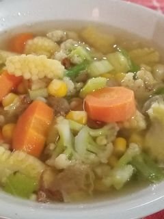 Foto resep Sayur Bening Jagung Muda