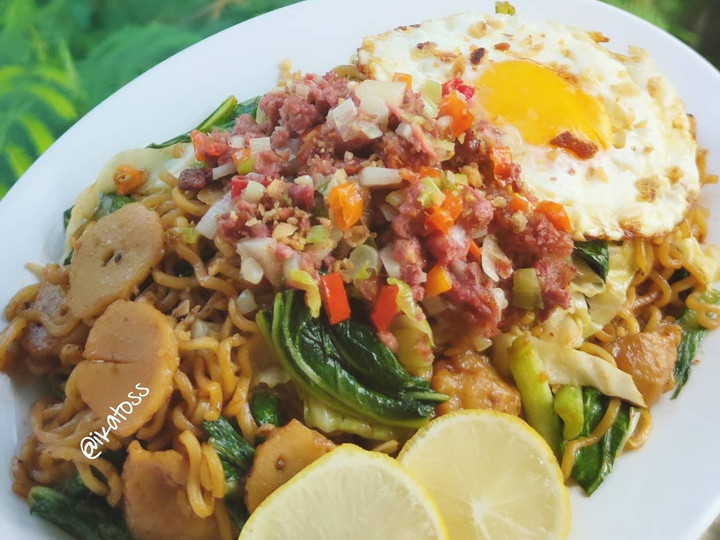 Resep INTERNET (indomie telur kornet) Anti Gagal