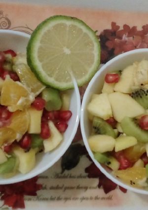 عکسی از دستور سالاد میوه🥝