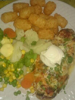 A picture of Chicken mexican parmy.