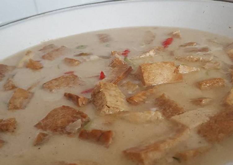 Resep Tahu Tempe Santan Sederhana, Enak Banget