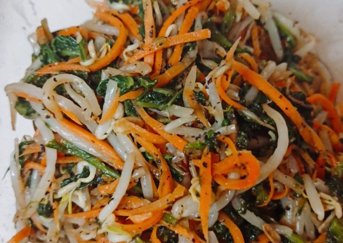 Namul  (Korean vegetables)