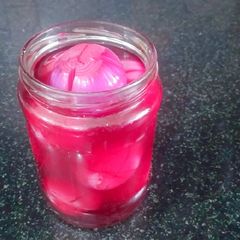 A picture of Vinegar onion.