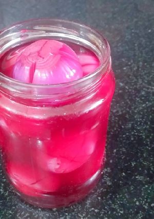 A picture of Vinegar onion.