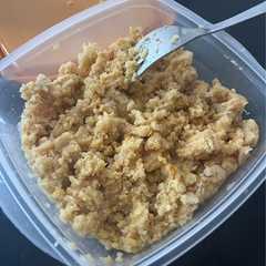 Una foto de Hummus exprés y sencillo