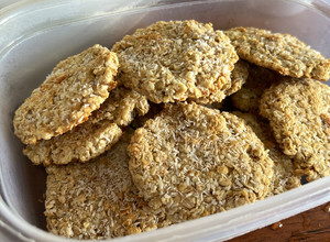 Una foto de Galletas de avena y coco