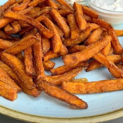 Batata Doce Frita na Air Fryer Fast2eat