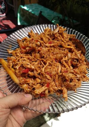 Foto resep Ayam Suwir Pedas