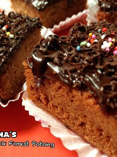 Foto resep Black Forest Potong