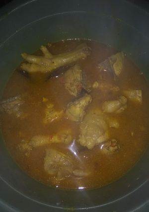 Foto resep Ayam asem pedes