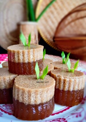 Gambar Agar-agar Santan Gula Melaka