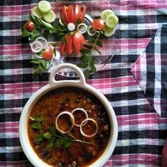 A picture of Chana masala.