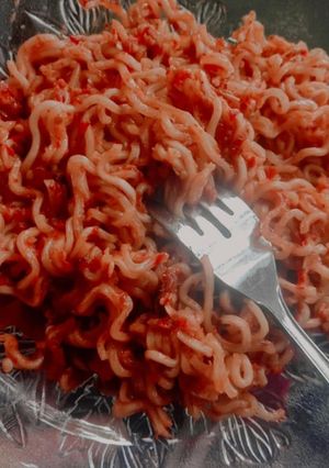 Foto resep Mie level extra pedass