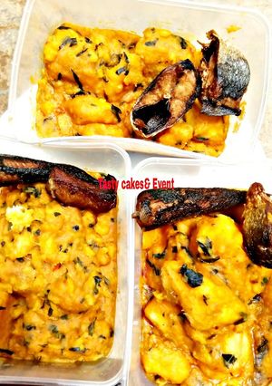 A picture of Yam pottage.