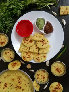 લાઈવ ઢોકળાં (live dhokla recipe in gujarati) રેસીપી મુખ્ય ફોટો