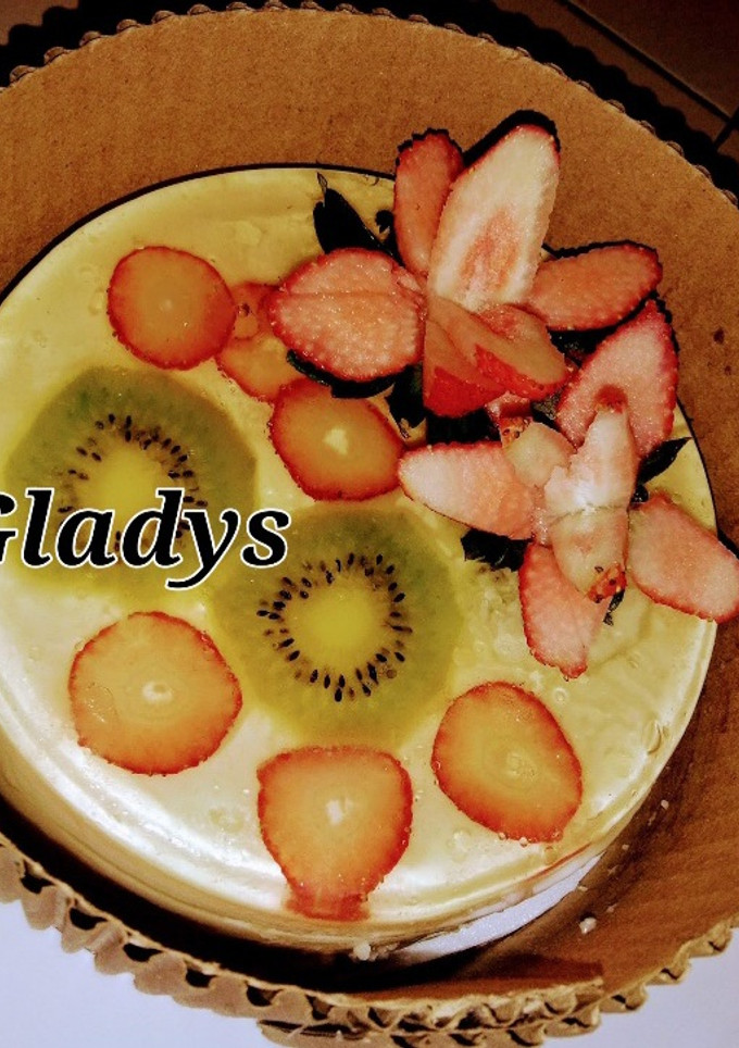 Una foto de Gelatinas cristal con queso crema