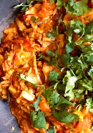 Hình của món Cà Ri Cá Ngừ Hộp Masala.