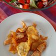 Pollo con calabacín