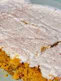 Pumpkin Squares w/Cream Cheese Buttercream