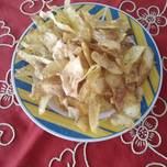 Πατατάκια chips... από σπίτι με ρίγανη