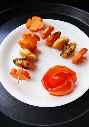 A picture of Poha Appe Tikka.