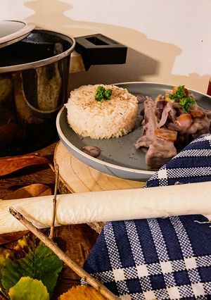 Une photo de Blanquette de veau à l’ancienne