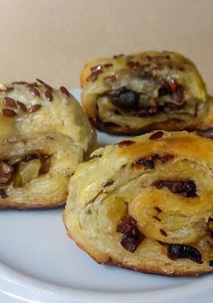 O poză a rețetei Mini-pateuri cu ciuperci.