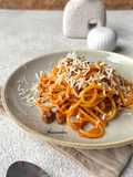 Spaghetti with Mushroom Sauce