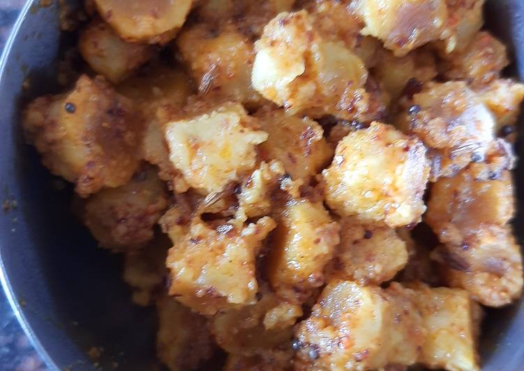 How to Make Perfect Besan ke gatte ki sabji (dry)