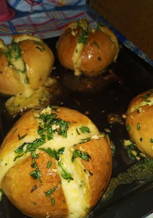 Foto resep Korean Garlic Cheese Bread (tanpa creamcheese)