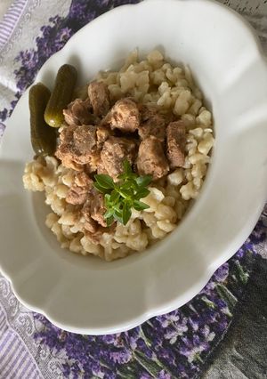 Pörkölt, nokedlivel🌷 recept fotója