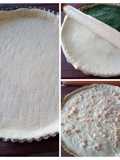 Masa para tarta salada, con kéfir, dos discos. 🇮🇹  Masa di crostata salata, con il kéfir latte