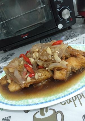 Foto resep Gurame saus tiram🐟🐟
