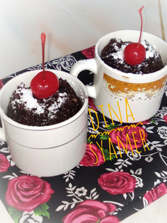 Foto resep Mug Cake Coklat Kukus