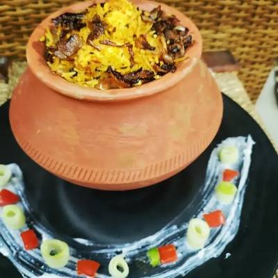 Pot Biryani Handi, Veg Biryani Handi