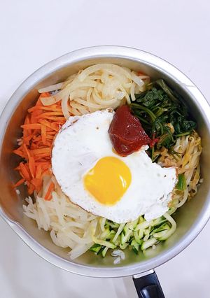 Foto resep Bibimbab (비빔밥) Nasi Campur Korea