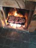 Asado en la plancheta!!!