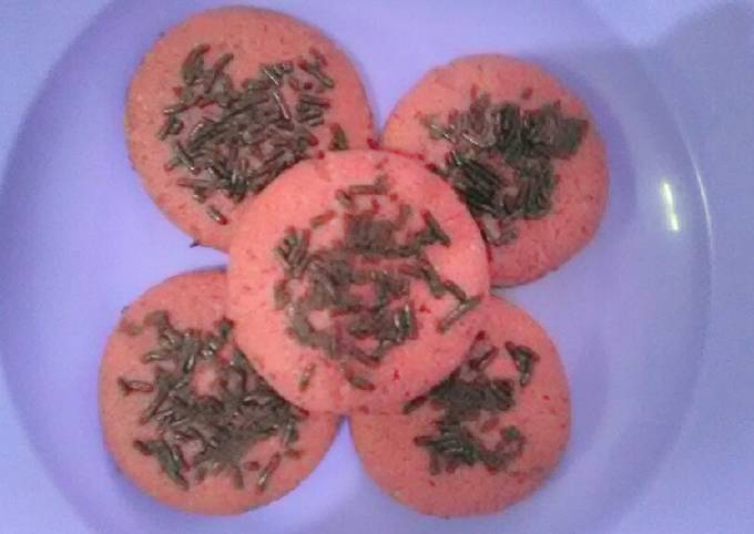 Resep Cookies red Velvet