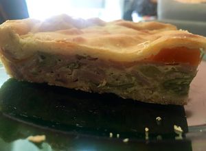 Una foto de Torta de chauchas