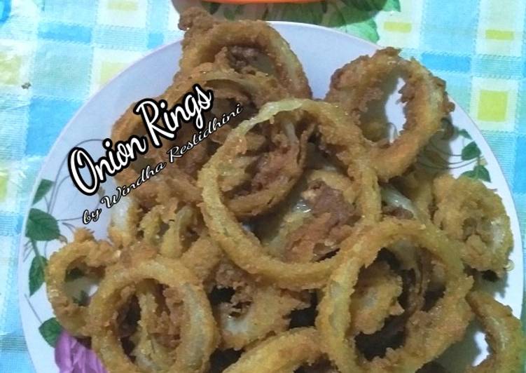 Resep Onion Rings, Bisa Manjain Lidah