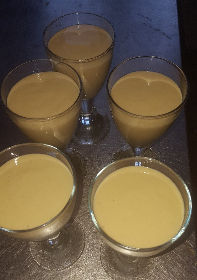 Una foto de Mousse de níspero con Thermomix