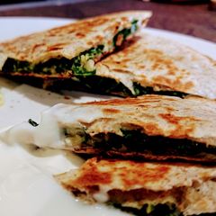 A picture of Spanakopita Quesadilla.