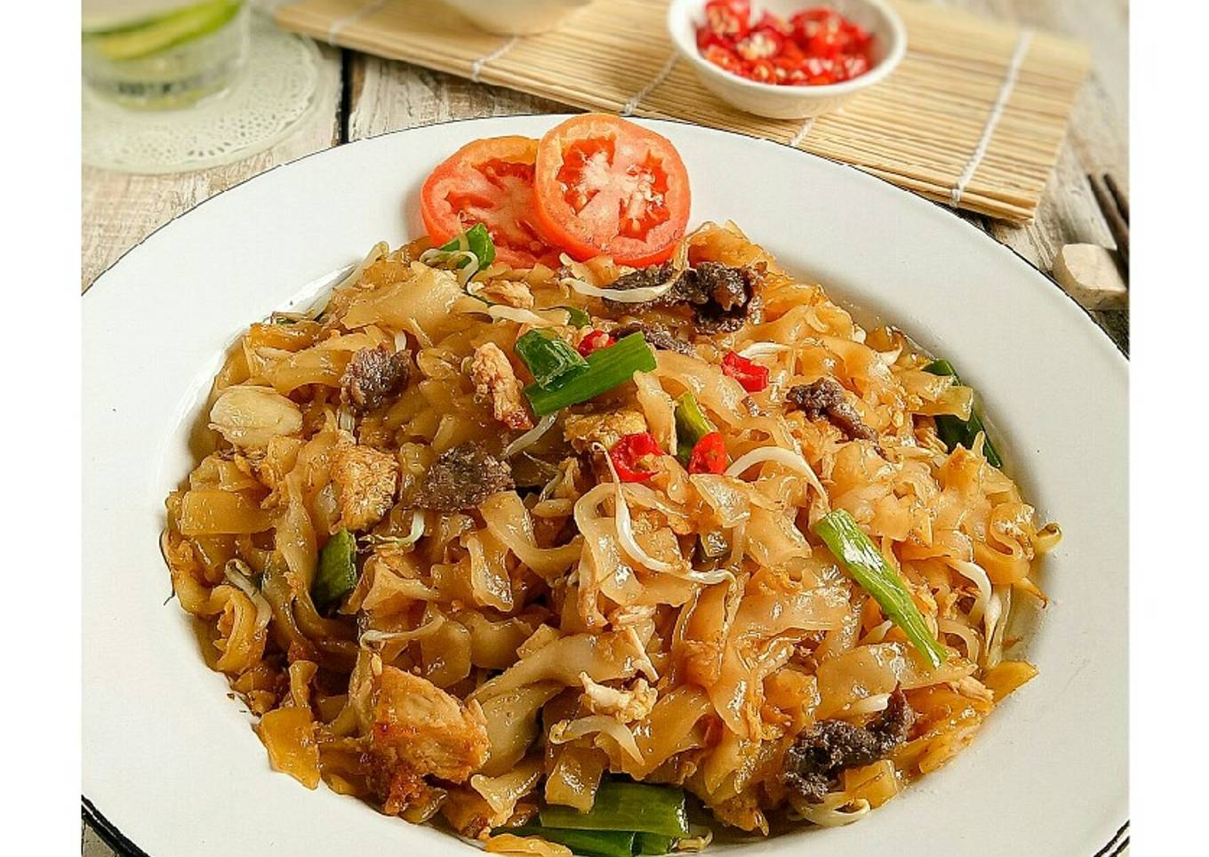 Kwetiaw Goreng Simpel
