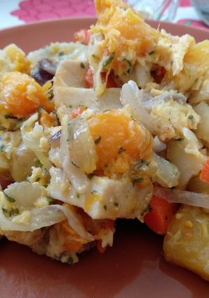 Maradékmentő vacsora egytál recept fotója